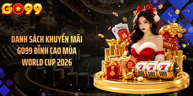 Danh sách khuyến mãi GO99 đỉnh cao mùa World Cup 2026